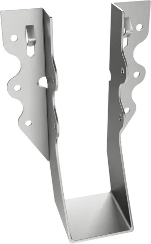 Vista 10 de 10 piezas de bridas para huracanes negras resistentes para vigas, correas para techos de huracanes de calibre 13, espesor de 2.2mm, ajustables
