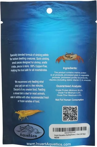 Vista 2 de NutriSpheres - Dieta de hundimiento para caracoles, camarones y peces de alimentación de fondo