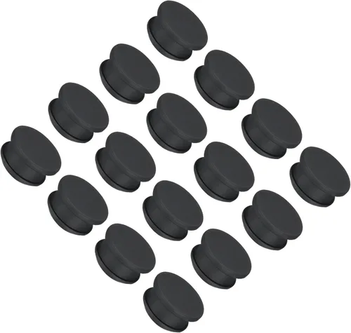 Vista 29 de MECCANIXITY Tapones de silicona con bloqueo de clic para cubrir agujeros de panel, sello de panel de goma tipo empotrado redondo para antepechos