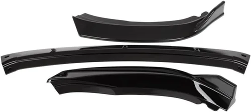 Vista 3 de ROADFAR Divisor de labio de parachoques delantero PP para Volkswagen para Jetta 2019-2021 3 piezas
