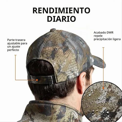 Vista 3 de SITKA Gear Gorra Traverse Unisex Waterfowl Timber