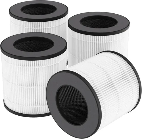 Vista 8 de Paquete de 2 filtros de repuesto PU-P05 AC201B compatibles con purificadores de aire FULMINARE PU-P05 y Purivortex AC201B, filtros 3 en 1