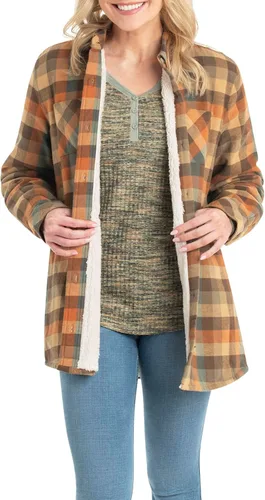 Vista 5 de Legendary Whitetails - Chaqueta de franela con forro de sherpa para mujer