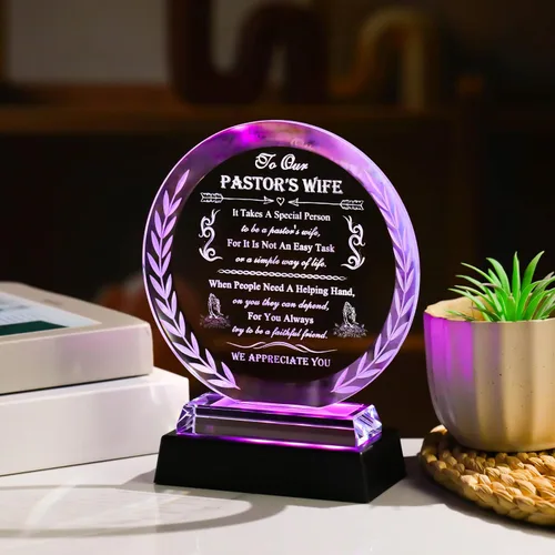Vista 2 de Regalos para la esposa del pastor (esposa del pastor - Olive+LUZ LED)