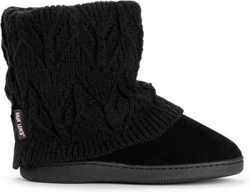 Vista 6 de MUK LUKS Zapatillas Raquel para mujer, color gris