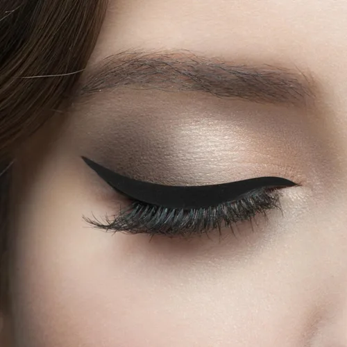 Vista 7 de Healifty Pegatinas negras para delineador de ojos, 80 pares, reutilizables, impermeables, ahumadas