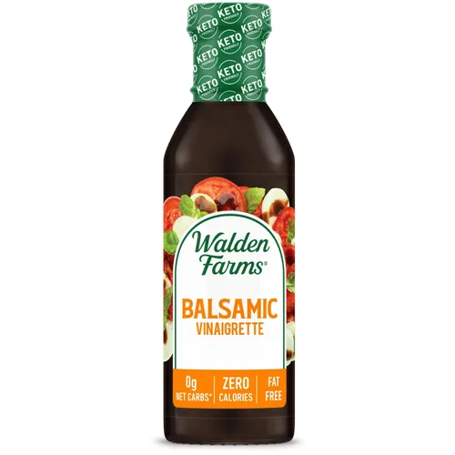 Vista 31 de Walden Farms Vinagreta balsámica de pera y blanca, sin calorías, sin gluten, baja en carbohidratos, apta para dieta cetogénica, vegana, sin azúcar