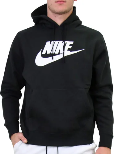 Vista 2 de Nike - Sudadera estampada de la colección Nike Sportswear Club con capucha sin cierre ni botones