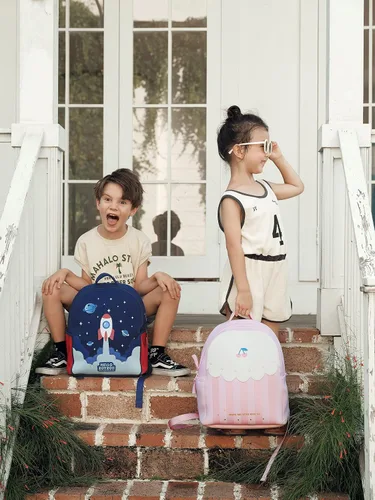 Vista 5 de Mochila para niños - Serie Zoy Bag, Cereza, Cereza