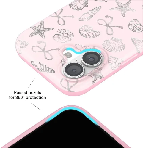 Vista 930 de VELVET CAVIAR Funda para iPhone 15, compatible con MagSafe, probada contra caídas de 10 pies, fundas protectoras de diseño, leopardo color rosa