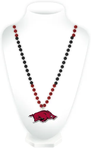 Vista 66 de Rico Industries NCAA Fan Shop - Cuentas estilo Mardi Gras con logotipo del equipo 3-Color del