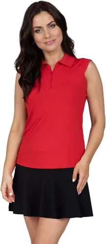 Vista 7 de IBKUL 84000 - Polo de protección solar UPF 50+ para mujer, Azul