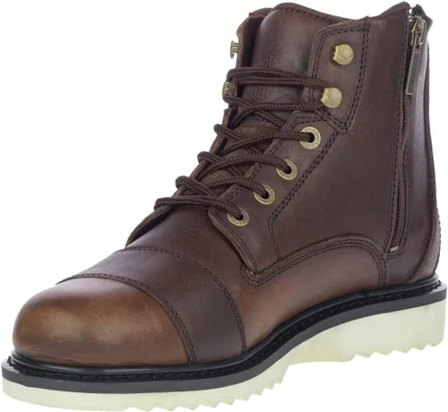Vista 2 de HARLEY-DAVIDSON FOOTWEAR Hagerman - Botas de motocicleta con costuras de 5 pulgadas para hombre