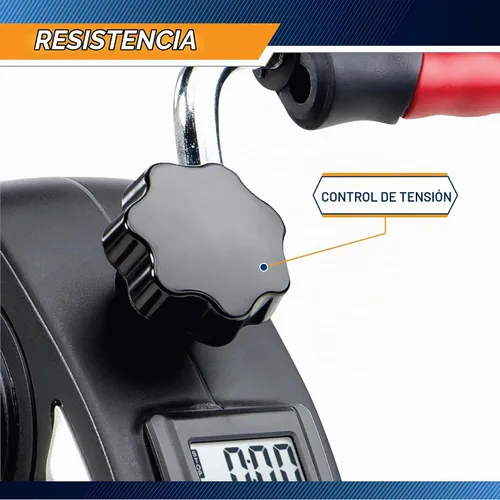 Vista 4 de MARCYMarcy Magnetic Resistance Folding Exercise Bike with Transport Wheels - NS-653