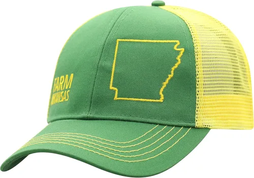 Vista 108 de John Deere Gorra de béisbol con logotipo y malla trasera con contraste, para hombre