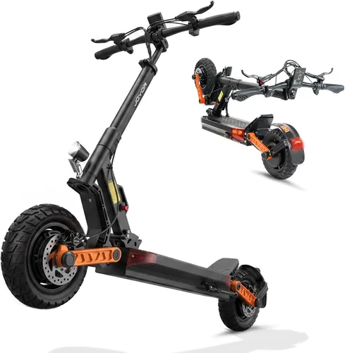Vista 11 de Fast Electric Scooter Adults, 1200W/5600W Off Road E Scooter, 35/50 Miles Long Range, 35/50 MPH Top Speed, 10/11" Tires, Foldable Kick Scooter for