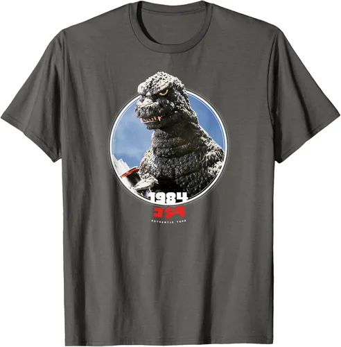 Vista 81 de Godzilla 1984 El regreso de Godzilla Icons of Toho - Camiseta pequeña Negro