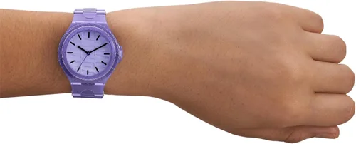Vista 5 de DKNY Reloj de tres manecillas de cuarzo Chambers para mujer