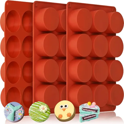 Vista 38 de HKNMTT Moldes de Silicona Mini Forma Redonda, 468 Cavidades Bandeja de Horneado de Pequeñas Semi Esferas Moldes para Golosinas para Perros y Dulces