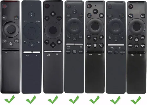 Vista 2 de Hi Color Funda protectora de silicona para control remoto Samsung BN59 Series Smart TV, color negro