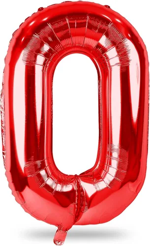 Vista 29 de Globo negro del número 0 para niñas y niños, 40 pulgadas, grande, número 0-9, de papel de aluminio, de Mylar para helio, juego de globos digitales