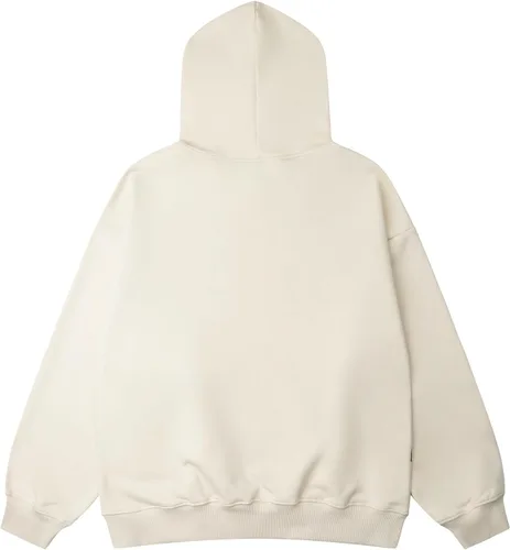 Vista 2 de Aelfric Eden Sudaderas con capucha con estampado vintage, sudadera casual de gran tamaño, manga larga, ropa urbana con capucha