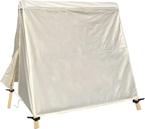 Vista 10 de Ourdoor Swing Cove, Cubierta para Hamaca de 2 Asientos Triples, Cubierta para Columpio de Jardín, Cubierta para Silla Planeadora de Hamaca