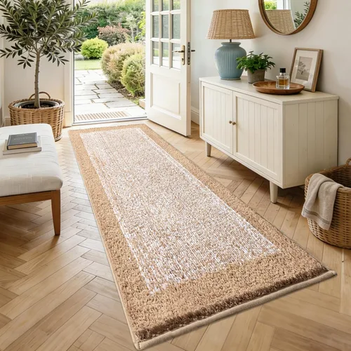Vista 27 de Alfombras de baño de 17 x 24 pulgadas, antideslizantes, lavables, color gris, para bañera, tapete de baño para baño, tapete suave y absorbente