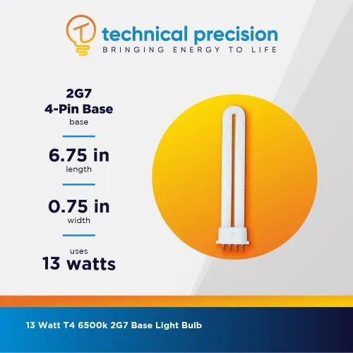 Vista 6 de Technical Precision Bombilla PL 120V 13W 6400K