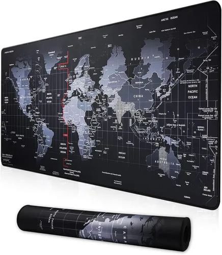 Vista 4 de Alfombrilla de Ratón para Juegos XL 27.5x11.8 Pulgadas Alfombrilla de Ratón para Juegos Grande Profesional y Alfombrilla de Ratón