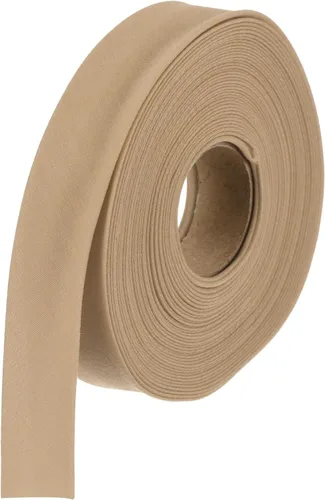 Vista 21 de MECCANIXITY Cinta al bies de doble pliegue de 1 pulgada, cinta al bies de poliéster continua a granel para coser, costura, acolchado, dobladillo