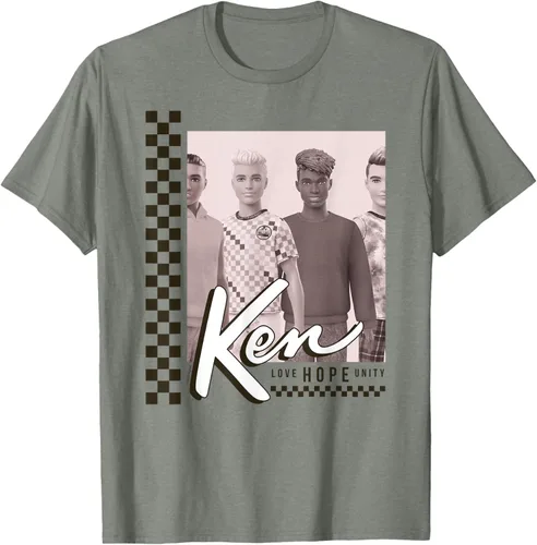 Vista 31 de Barbie - Camiseta Ken Love Hope Unity Blanco