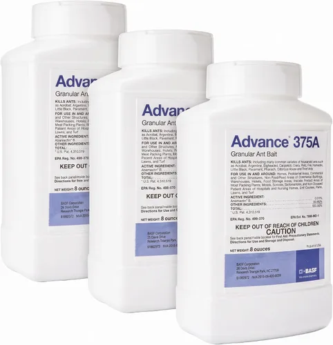 Vista 3 de Advance 375A Cebo para hormigas seleccionado en gránulos, exterminador y veneno de hormigas, de 8 onzas