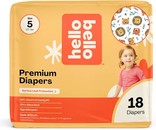 Vista 46 de Hello Bello Premium Pañales para bebé talla 1, 32 unidades de pañales desechables, extra absorbentes, hipoalergénicos con ajuste cómodo y seguro