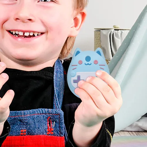 Vista 3 de Besokuse Funda de silicona para Tamagotchis Pix, protector de funda de silicona interactivo para mascotas, accesorios de máquina de juego virtual