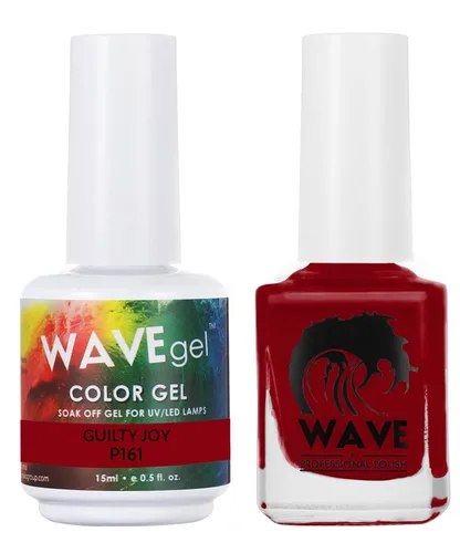 Vista 52 de WAVEGEL - Juego dúo de gel y esmalte de uñas a juego - Colección Simplicity - #P109 Blizzard I 0.5 onzas