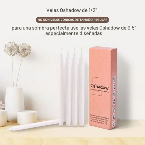 Vista 7 de Portavelas OShadow (lanzador de sombras con patrones únicos), portavelas marroquíes para decoración de mesa de centro de mesa y candelabro, soporte