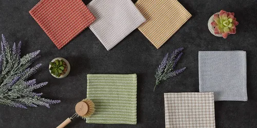 Vista 6 de DII Everyday Kitchen Collection - Juego de paños de cocina surtidos, 12 x 12, verde antiguo, 5