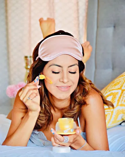 Vista 8 de Saturday Skin Yuzu - Máscara de vitamina C para dormir durante la noche, regenerista, retinol, crema hidratante facial ultra rica, suaviza la piel