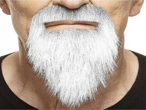 Vista 19 de Mustaches Self-Adhesive Stick On Fake Handlebar for Adults Negro