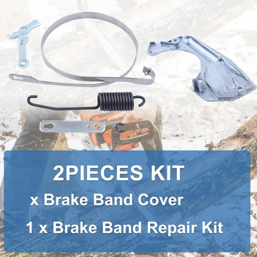 Vista 3 de Kit de reparación de cubierta de banda de freno de cadena para motosierra Stihl MS390 MS310 MS290 039 029 1127 021 1102, 1125 160 5400