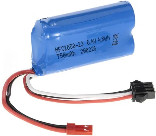 Vista 3 de GoolRC 6.4V 750mAh Li-ion Batería Recargable para WLtoys A959-A A979-A RC Car