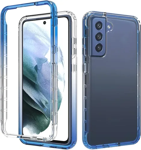 Vista 231 de Pzwoxukhov Funda para Xiaomi Poco M3 M2010J19CG M2010J19CI Caso, alta transparencia, color degradado, funda de absorción de impactos anticaída