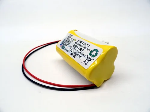 Vista 3 de Reemplazo de batería de 3 piezas UNITECH 6200RP, 3.6V NICAD