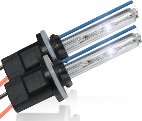 Vista 8 de Bombillas de repuesto HID Xenon AC - H1 10000K - Azul oscuro (1 par)