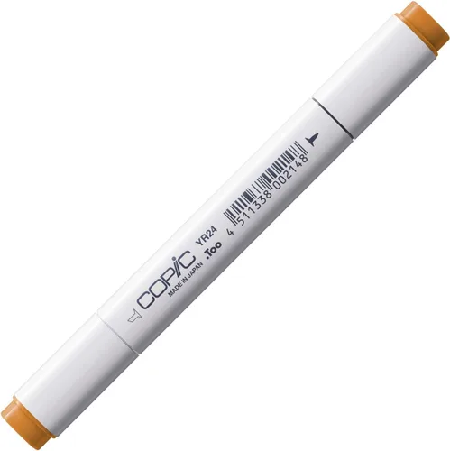 Vista 30 de Copic Marcador de alcohol clásico, de doble punta, Y08-Copic, amarillo ácido