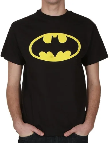 Vista 4 de DC Comics Batman - Camisa con logotipo básico para hombre