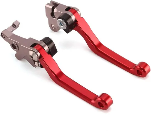 Vista 19 de Palancas de freno de embrague plegables para motocicleta CNC Billet Pivot para CRF250R CRF450R 07-19 CRF450RX 17-19 CRF250RX 2019 CRF 250R 450R Negro