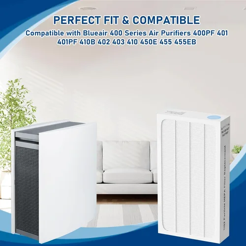 Vista 4 de Filtro HEPA tratado Tio2 de repuesto compatible con purificador de aire Electrolux Aerus Lux Guardian, filtro HEPA de alta eficiencia, paquete de 2