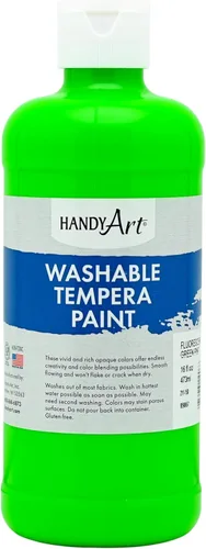 Vista 13 de Handy Art Little Masters - Pintura lavable, 16 onzas, color negro Bright & Mixable, High Opacity, Washable Colors for Classroom, Students, Kids
